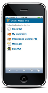 OnTime Mobile Web